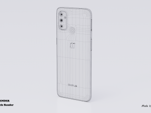 oneplus nord n100 5g Modello 3D