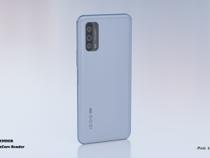 vivo iqoo z1x 5g 3D 模型
