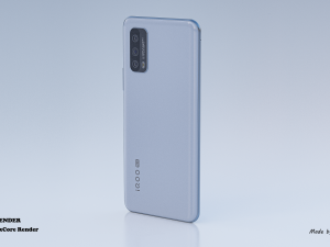 vivo iqoo z1x 5g 3D 模型