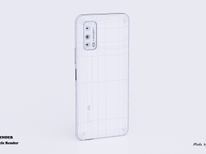 vivo iqoo z1x 5g 3D 模型