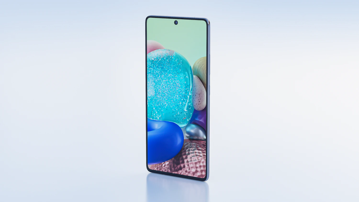 samsung galaxy a71 5g 3D Model .c4d .max .obj .3ds .fbx .stl .blend