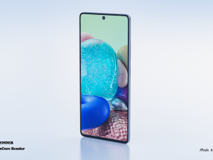 samsung galaxy a71 5g 3D 모델