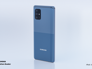 samsung galaxy a71 5g 3D 모델