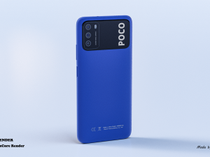xiaomi poco m3 3D 模型