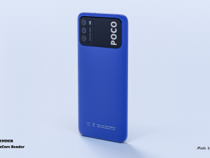 xiaomi poco m3 3D 模型