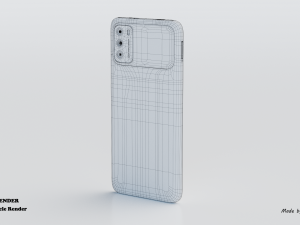 xiaomi poco m3 3D 模型