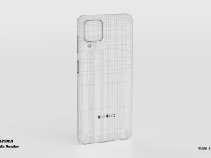 samsung galaxy a12 5g 3D Model