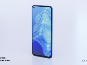 realme 7 5g Modello 3D