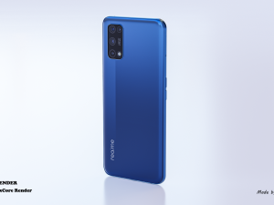 realme 7 5g Modello 3D