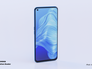 realme 7 5g Modello 3D