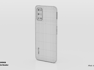 realme 7 5g Modello 3D