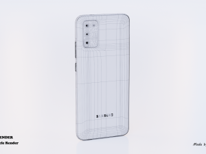 samsung galaxy a02s Modelo 3D