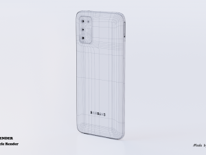 samsung galaxy a02s Modelo 3D