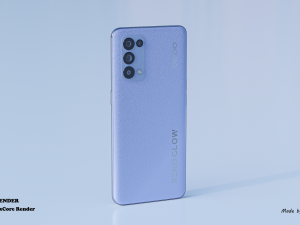 oppo reno 5 5g 3D Model