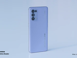 oppo reno 5 5g 3D Model