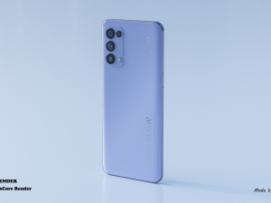 oppo reno 5 5g 3D Model