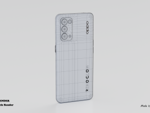 oppo reno 5 5g 3D Model