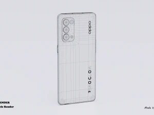 oppo reno 5 pro 5g 3D Model
