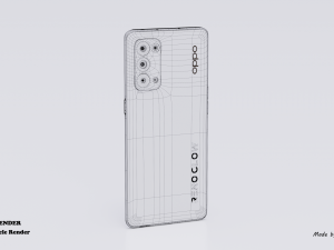 oppo reno 5 pro 5g 3D Model
