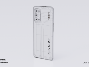 oppo reno 5 pro 5g 3D Model