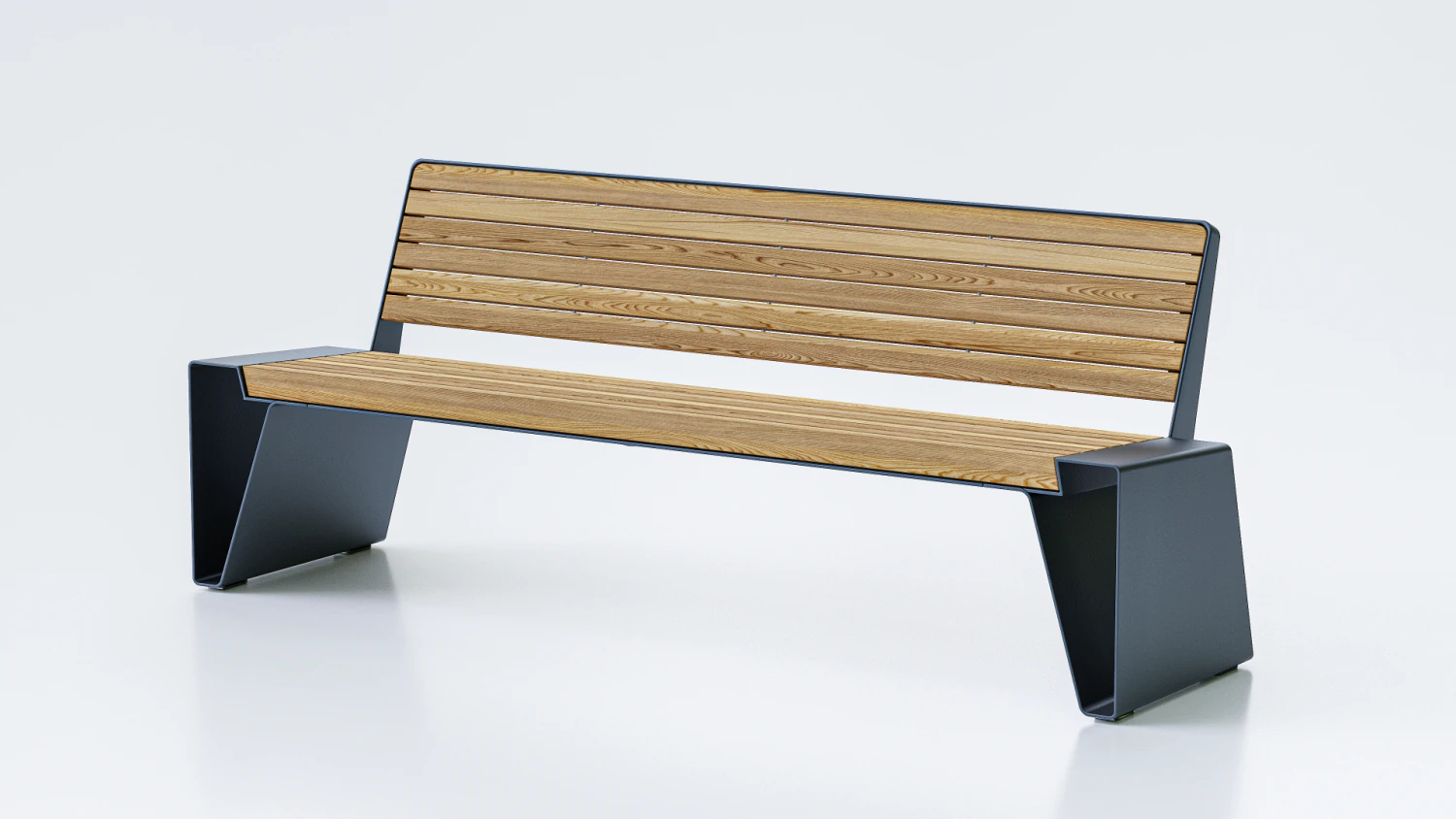 park modern bench radium lra 3D Model .c4d .max .obj .3ds .fbx .stl .blend