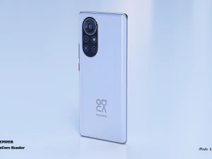 huawei nova 8 pro 5g 3D Model