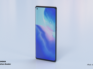 oppo reno 5 pro plus 5g Modello 3D