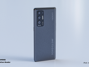 oppo reno 5 pro plus 5g Modello 3D