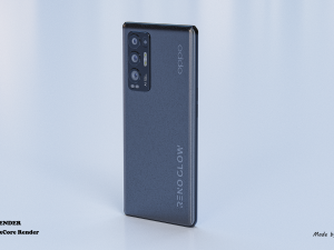 oppo reno 5 pro plus 5g Modello 3D