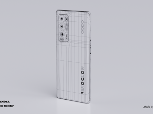 oppo reno 5 pro plus 5g Modello 3D