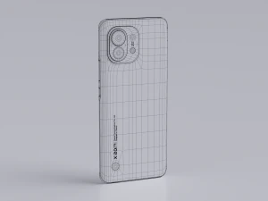 xiaomi mi 11 2021 3D Model