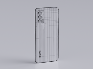 realme v15 5g 2021 Model 3D