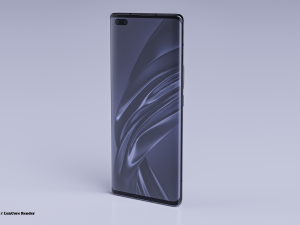 honor v40 5g 2021 Modello 3D