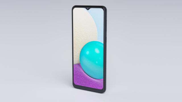 samsung galaxy a02 Model 3D .c4d .max .obj .3ds .fbx .stl .blend 