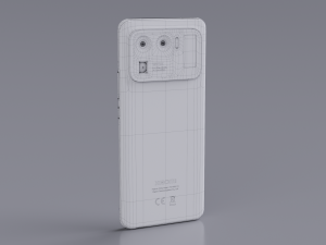 xiaomi mi 11 ultra Modello 3D