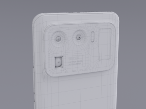xiaomi mi 11 ultra Modello 3D