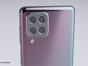 samsung galaxy f62 3D Model