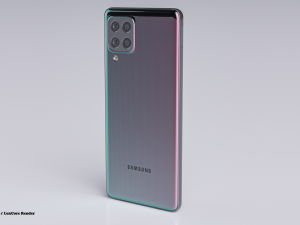 samsung galaxy f62 3D Model
