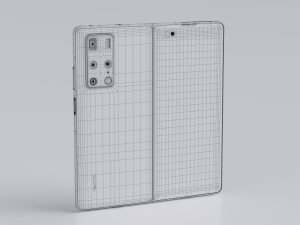 huawei mate x2 3D मॉडल