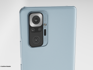 xiaomi redmi note 10 pro max 3D Модель