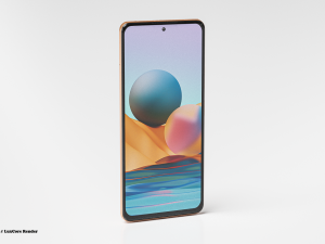 xiaomi redmi note 10 pro max 3D Модель