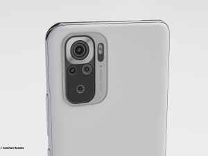 xiaomi redmi note 10 3Dモデル