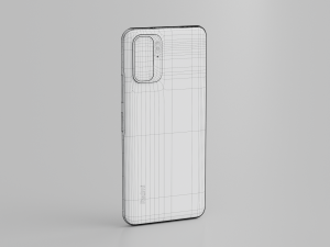 xiaomi redmi note 10 3Dモデル