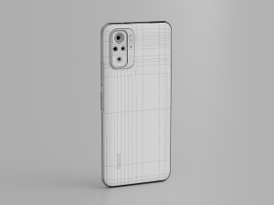 xiaomi redmi note 10 3Dモデル