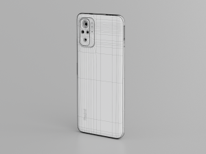 xiaomi redmi note 10 3Dモデル