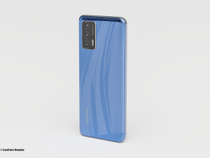 realme gt 5g 3D 模型