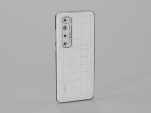 xiaomi mi 10s Model 3D