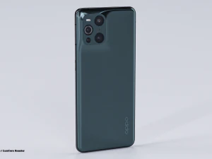 oppo find x3 and pro 3D Model