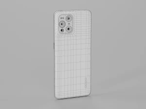 oppo find x3 and pro 3D Model