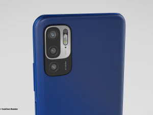 xiaomi redmi note 10 5g 3D Model